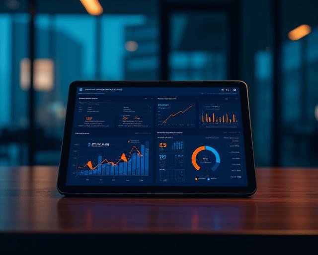 Business continuity financial growth chart